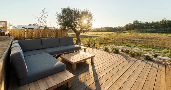 Træterrasse