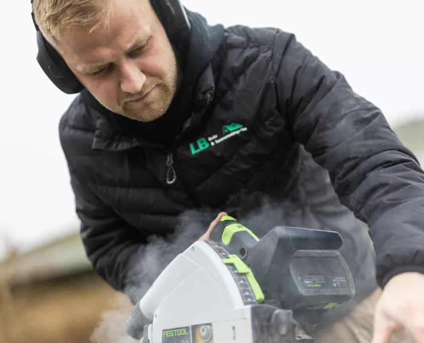 tømrer hellerup i arbejde